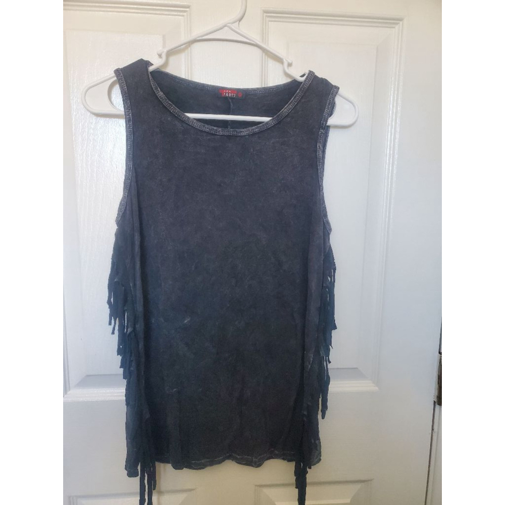 Women's Party Tank Top Size S Gray